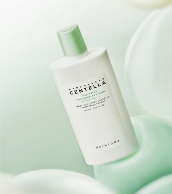 Picture of SKIN1004 Madagascar Centella Tea-Trica Soothing Sun Milk SPF50+ PA++++ 50m - Multicolor