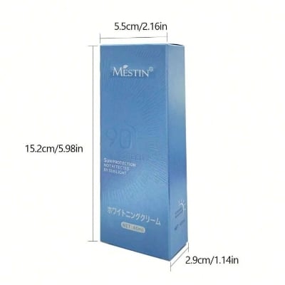 Picture of Mestin Sunscreen SPF 90 Sun Protection Not Affected By Sunlight 60 ml