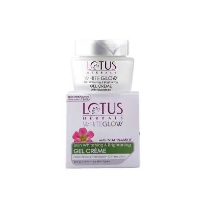 Picture of Lotus Herbals WhiteGlow Skin Whitening And Brightening Gel Creme - 35gm