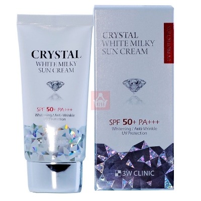 Picture of Korea 3W Clinic Crystal White Milky Sun Cream SPF50+ PA+++ 50ml