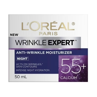 Picture of L'Oreal Wrinkel Expert 55+ Anti-wrinkle Night Cream 50ml