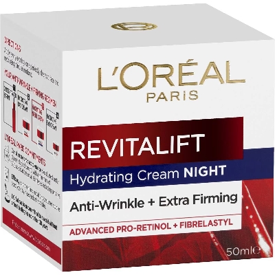 Picture of L'oreal Paris Revitalift Hydrating Anti-Wrinkle + Extra Firming Night Cream 50ml