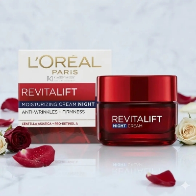 Picture of L'oreal Paris Revitalift Hydrating Anti-Wrinkle + Extra Firming Night Cream 50ml