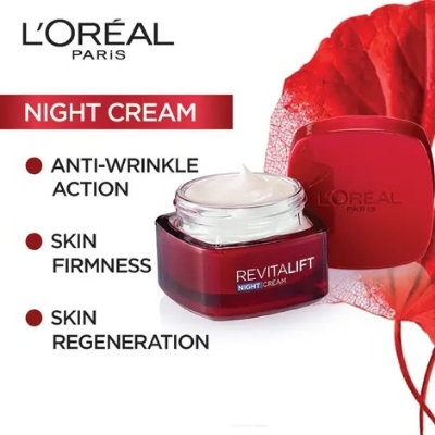 Picture of L'oreal Paris Revitalift Hydrating Anti-Wrinkle + Extra Firming Night Cream 50ml