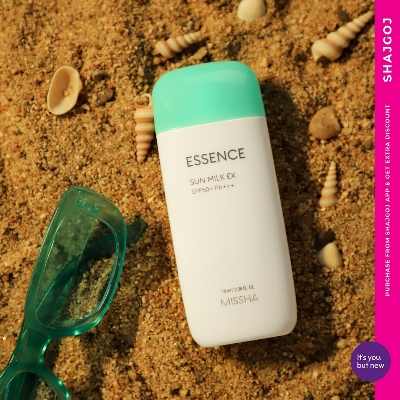 Picture of Korea product MISSHA Essence Sun Milk SPF50+ PA+++( 70 ml) - Multicolor