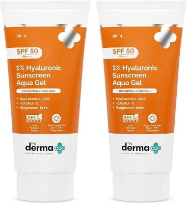 Picture of The Derma Co 1% Hyaluronic Long Lasting Sunscreen SPF- 50ml