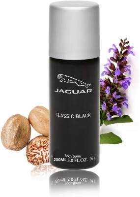 Picture of Jaguar Classic Black Body Spray for men 200 ml