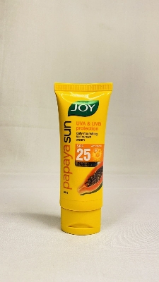 Picture of International product Skin care JOY papaya sun screen cream UVA & UVB protection - 60 ml