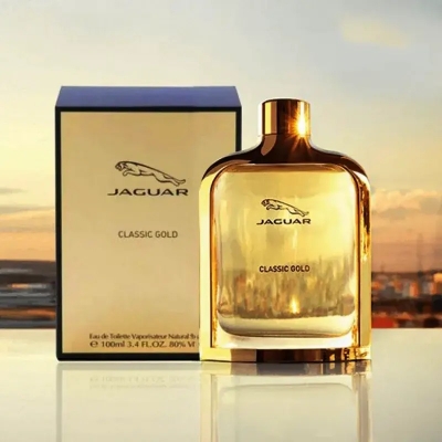 Picture of JAGUAR Golden For Men EDT Perfume Spray 3.4oz - 100ml