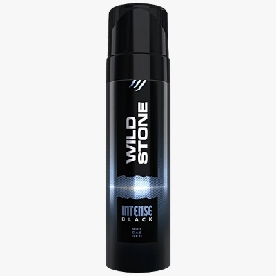Picture of Wild Stone Intense Black, Ocean and Trance No Gas Deodorant Body Perfume for Men, Long Lasting Deo Body Spray, Pack of 3 (120ml each)