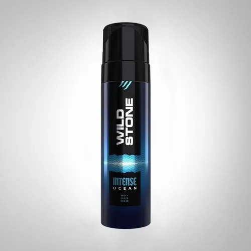 Picture of Wild Stone Intense Black, Ocean and Trance No Gas Deodorant Body Perfume for Men, Long Lasting Deo Body Spray, Pack of 3 (120ml each)