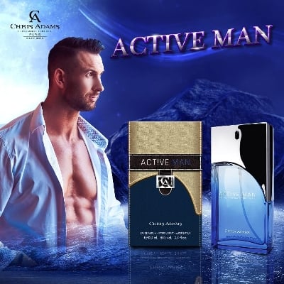 Picture of Chris Adams Active Man Eau De Perfum Pour Homme 100ml