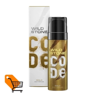 Picture of Wild Stone - Code Titanium No Gas Body Perfume For Men, Long Lasting Intense Fragrance - 120ml