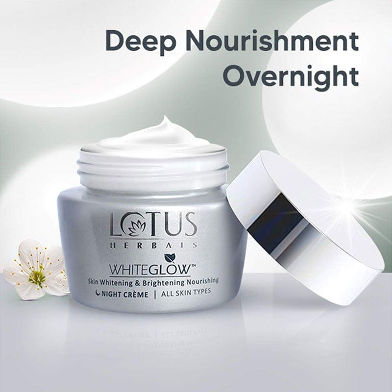 Picture of Lotus Herbals White Glow Night Cream -40gm