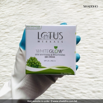 Picture of Lotus Herbals WhiteGlow Skin Whitening & Brightening Gel Creme SPF 25 PA -35 ml