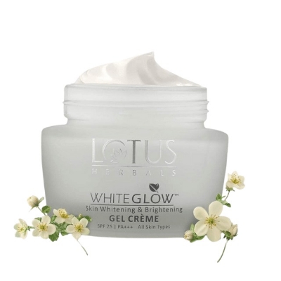Picture of Lotus Herbals WhiteGlow Skin Whitening & Brightening Gel Creme SPF 25 PA -35 ml