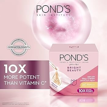 Picture of Pond's Bright Beauty Serum Day Cream -50 gm