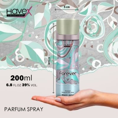 Picture of Havex Forever Perfumed Deodorant Body Spray For Women 200 ML
