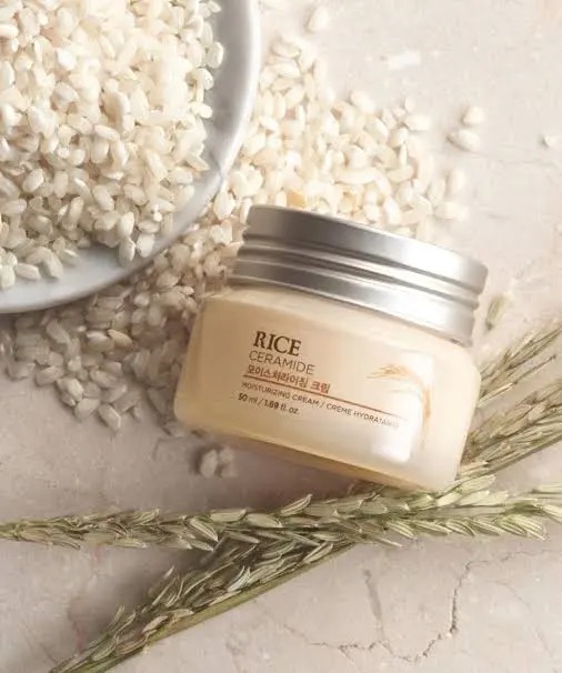 Picture of The face shop rice & ceramide moisturizing cream - 50ml