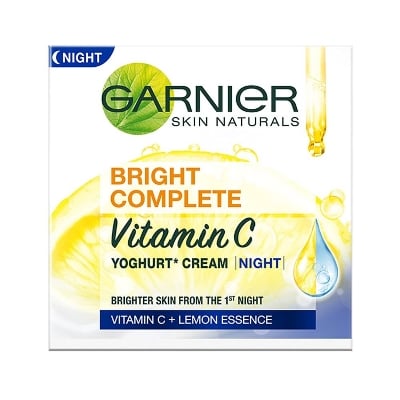 Picture of Garnier Bright Complete Vitamin C Yoghurt Night Cream -18 gm