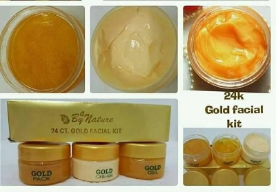 Picture of International product skin care By nature 24 CT Gold Facial Kit - 150 gm