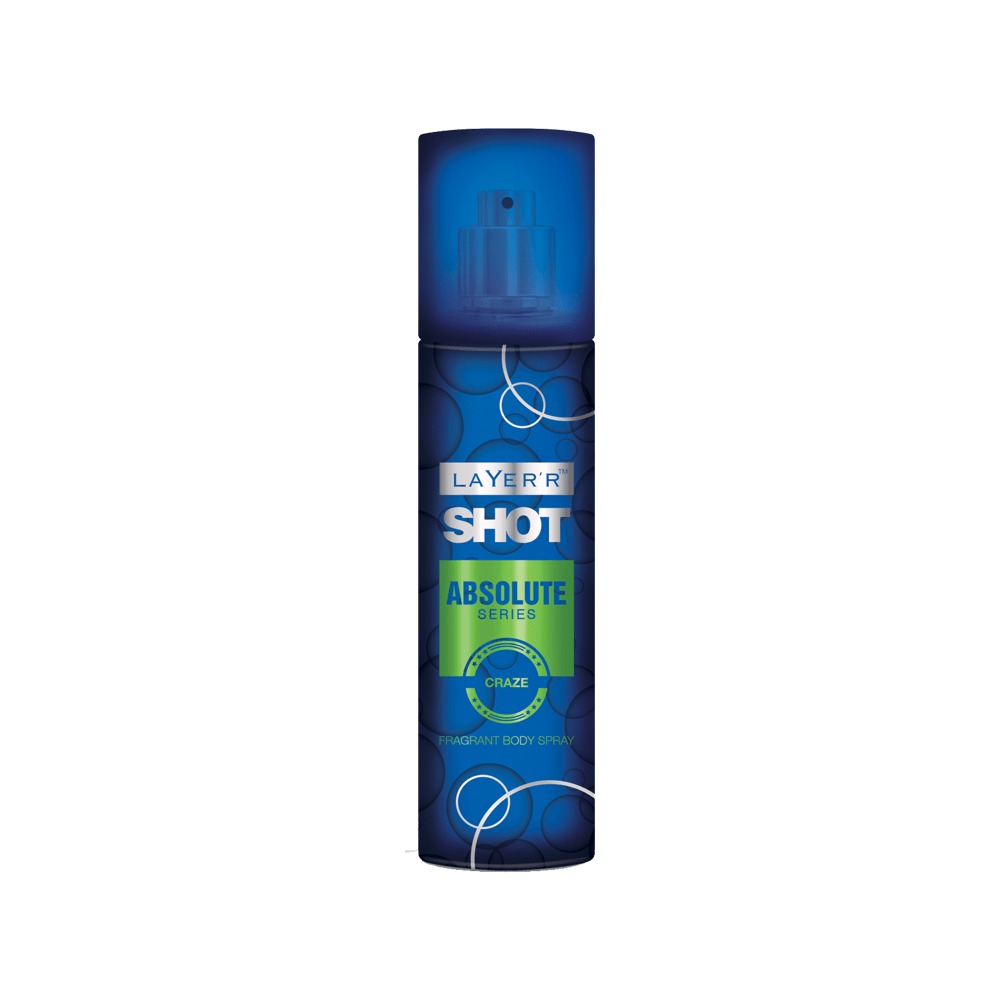 Picture of Layer Shot Absolute Series Craze Body Spray - 135ml