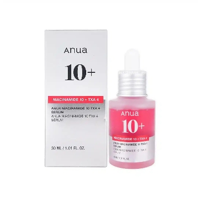 Picture of korean product Anua, Niacinamide 10 TXA 4 Serum, 1.01 fl oz (30 ml)