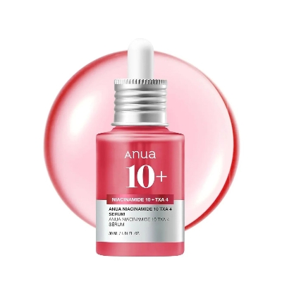 Picture of korean product Anua, Niacinamide 10 TXA 4 Serum, 1.01 fl oz (30 ml)