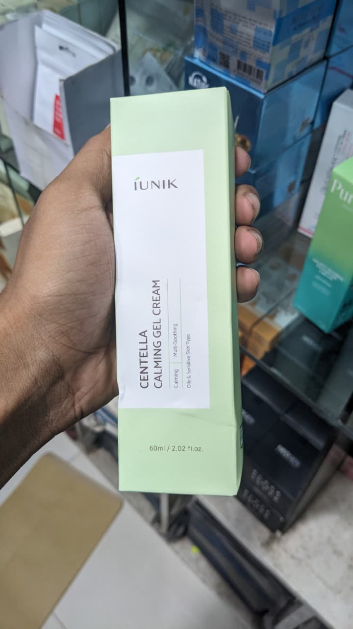 Picture of korean product Iunik Centella Calming Gel Cream for Brightening & Wrinkle Care 60ml