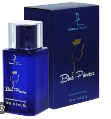 Picture of International UAE product Dorall collection DC Blue Princess perfume for women - 100 ml - Blue
