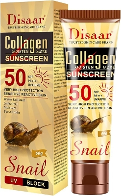 Picture of Disaar Snail Collagen Sunscreen Cream 50gm