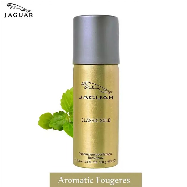 Picture of Jaguar Classic Gold Body Spray for men 200 ml