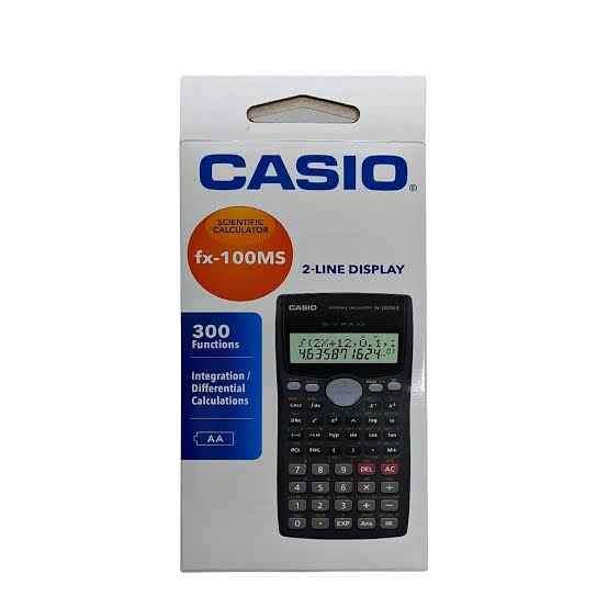 Picture of Scientific  Calculator Fx -100MS for Students - Black