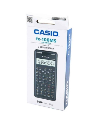 Picture of Scientific Update Version FX-100MS PLUS Second Edition Calculator - Black