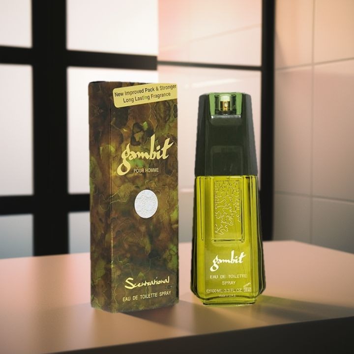 Picture of International UAE product Universal Gambit Body perfume for male - 100 ml