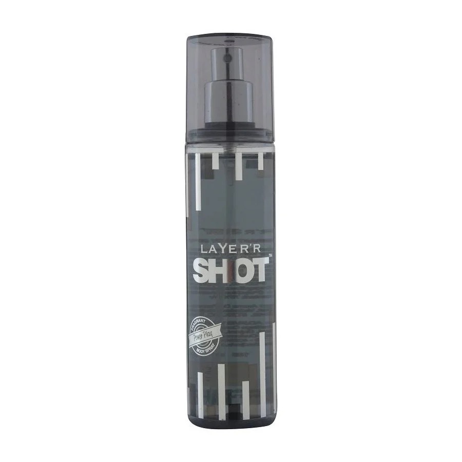 Picture of Layer'r Shot Power Play Deo Body Spray for men - 135 ml