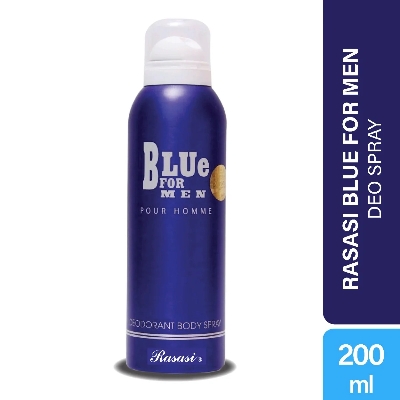 Picture of Rasasi Blue Deodorant Body Spray For Men - 200ml