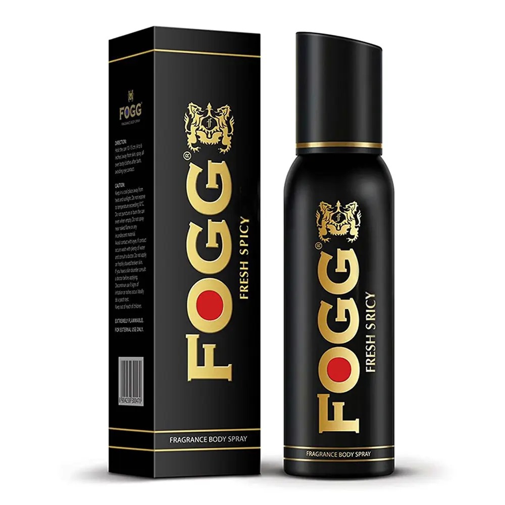Picture of Internatinoal product Body Spray FOGG Fresh Spicy used for male/ female- 120 ml