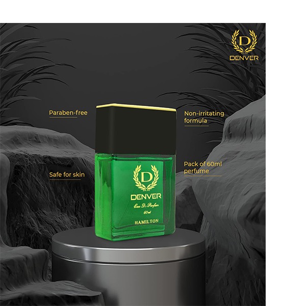 Picture of International  product Body perfume party scent Denver HAMILTON Used for male - 60 ml