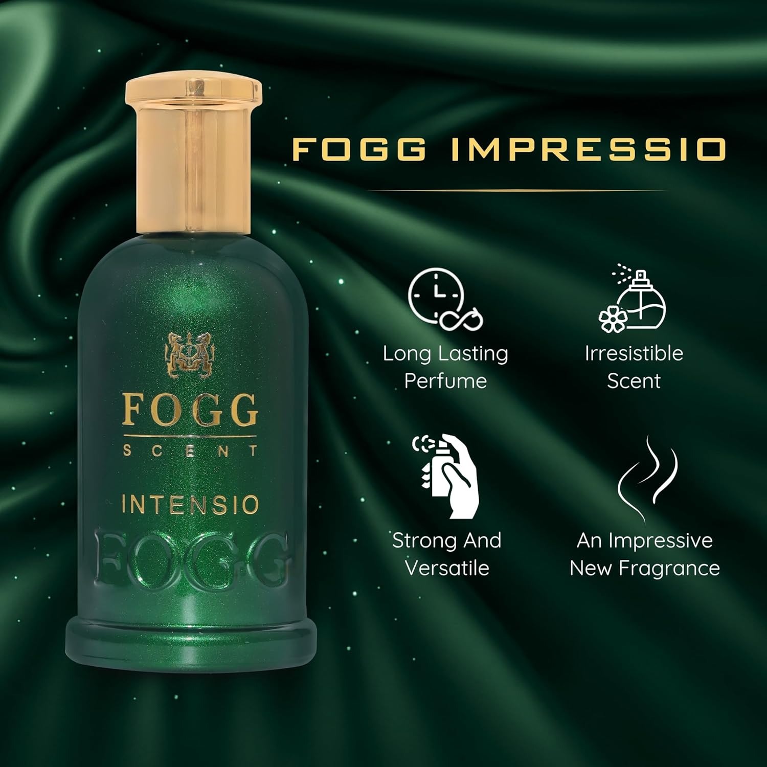 Picture of FOGG Intensio Perfume for Men – Long Lasting Scent /Bold & Sensual Fragrance - 100 ml