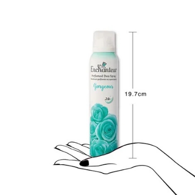 Picture of Malaysian Products Enchanteur Gorgeous Body Spray used for male/female - 150 ml