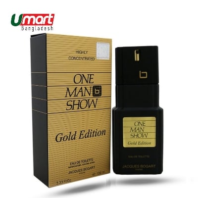 Picture of One Man Show Gold Edition Edt 100ml Perfume Spray (Men) Perfume
