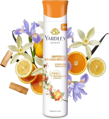 Picture of Yardley London Imperial Sandalwood Refreshing Body Spray 150ml