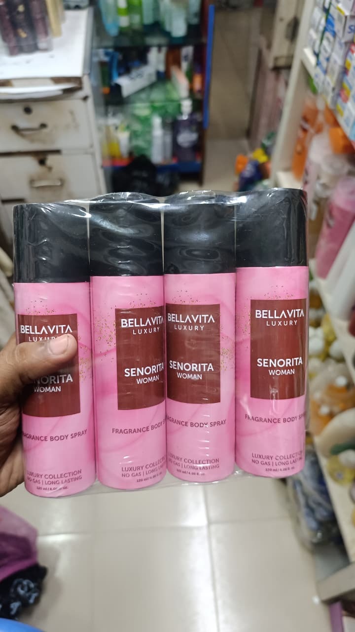Picture of Bellavita Luxury Senorita Woman Fragrance Body Spray 120ml