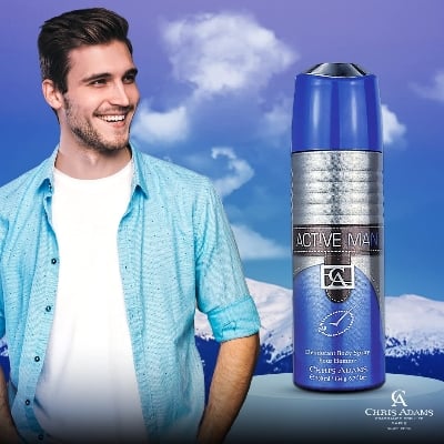 Picture of International product Body Spray Active man used for male- 200 ml