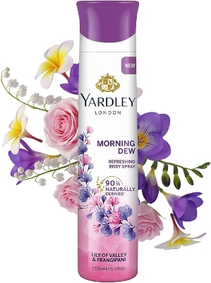 Picture of Yardley Morning Dew Refreshing Body Spray for Women - 150ml