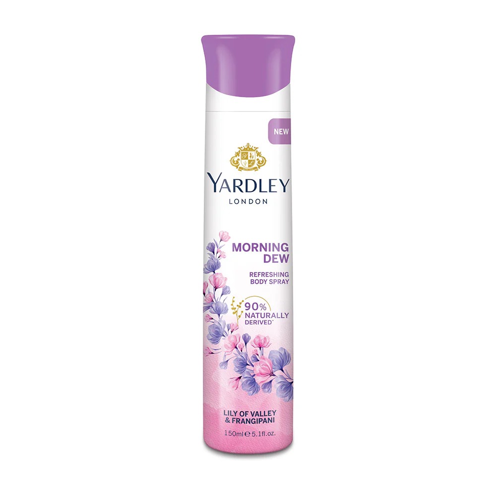 Picture of Yardley Morning Dew Refreshing Body Spray for Women - 150ml