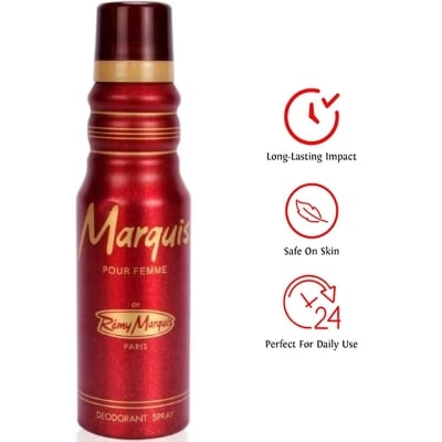 Picture of International France product Body spray marquis Pour Femme used for female - 175 ml