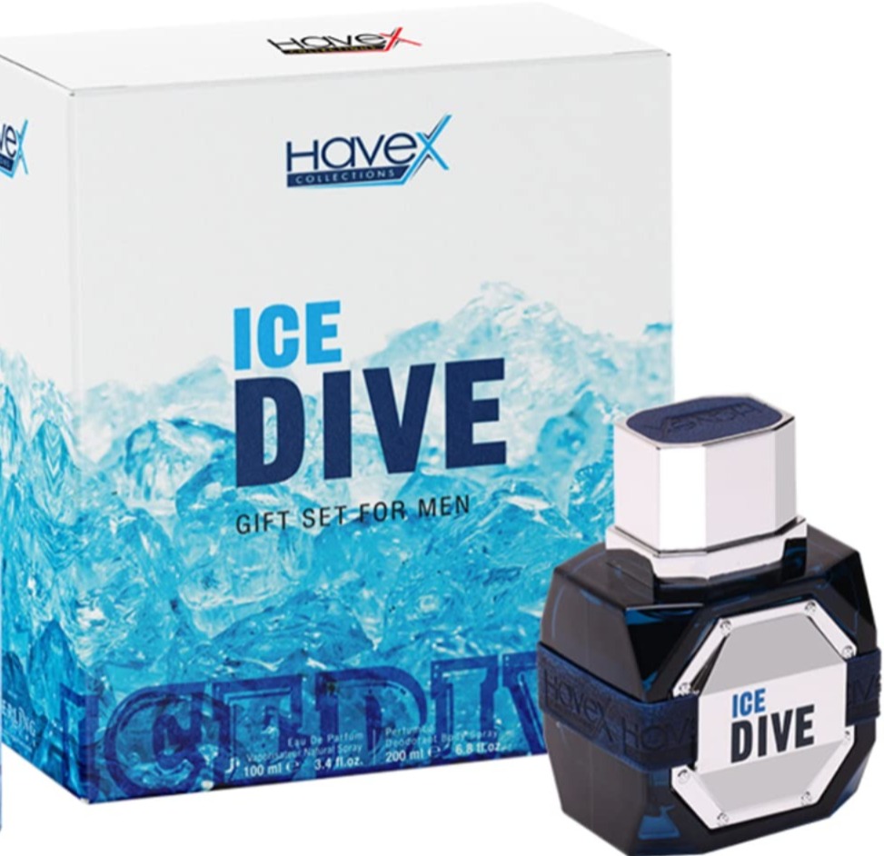 Picture of International UAE product Body perfume party scent Havex ICE DIVE used for male - 100 ml