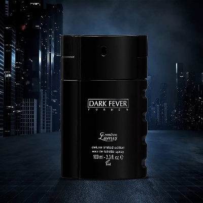 Picture of International UAE product Body perfume party scent creation Lamis Dark Fever used for male - 100 ml
